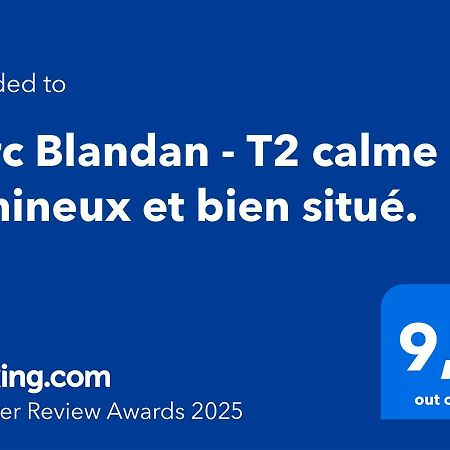Parc Blandan - T2 Calme Lumineux Et Bien Situe. Apartman Lyon Kültér fotó